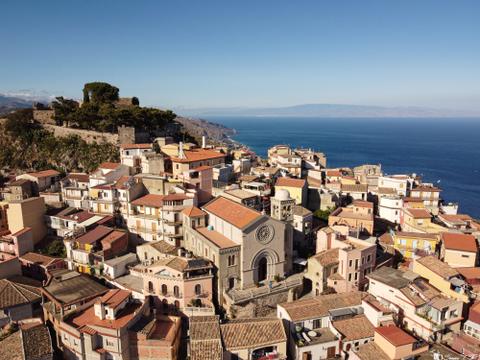 The White Lotus filming locations Taormina | Hotel Villa Carlotta